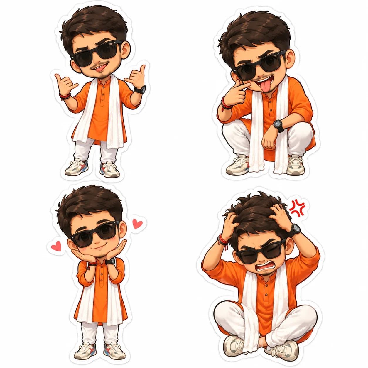 Chibi with sunglasses