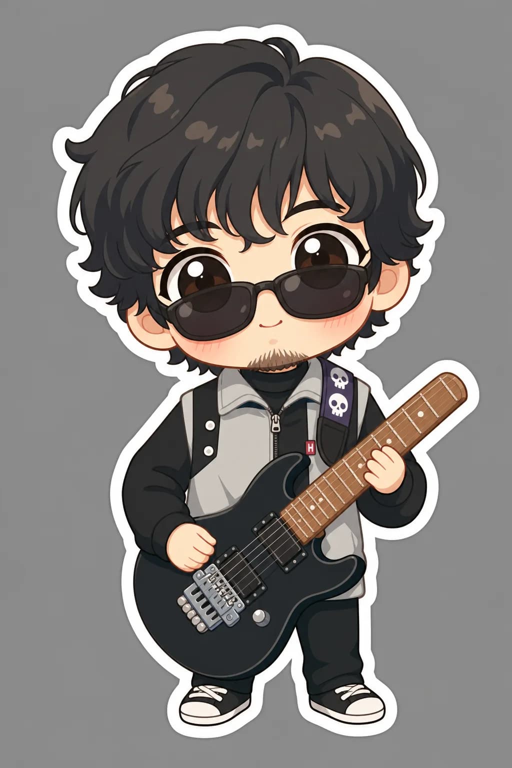 Chibi guitarist