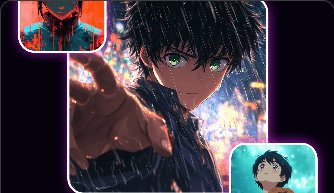 Character Portrait with TTS Voiceover