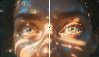 AI Image Enhancer example showing natural photographic detail, restrained contrast, and artifact-aware finishing