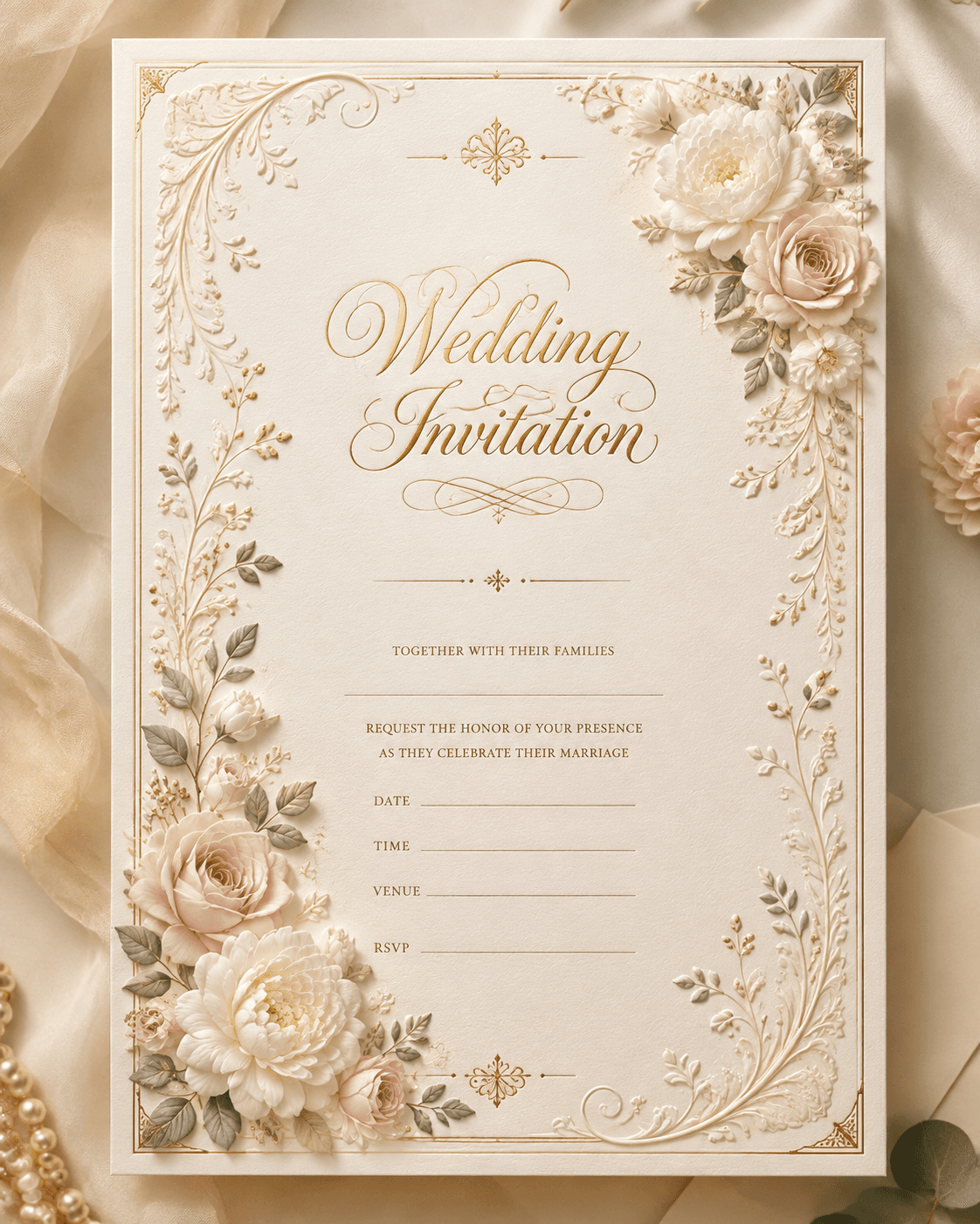 Free AI Wedding Card Generator