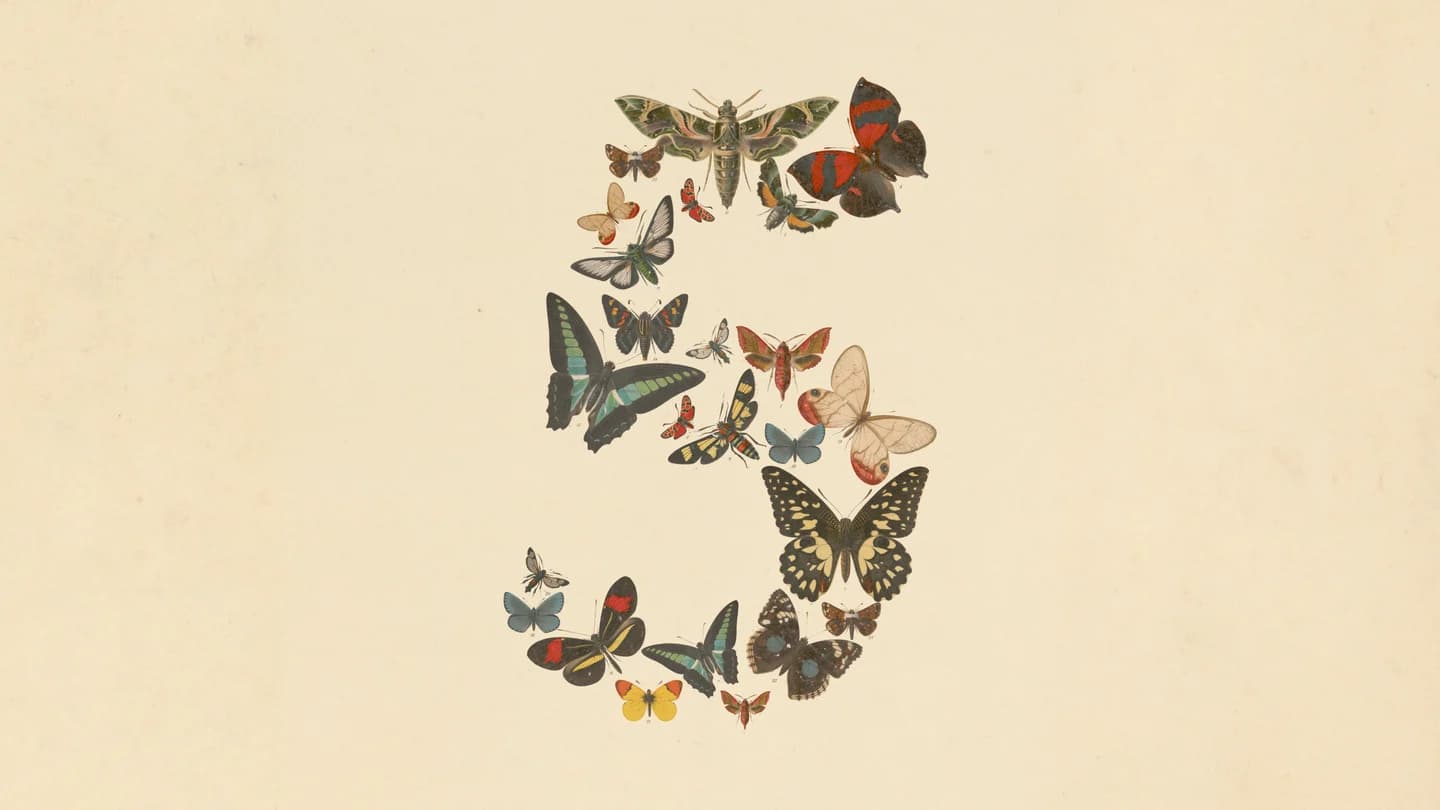 Anthropic Claude Fable 5 and Claude Mythos 5 official butterfly hero artwork